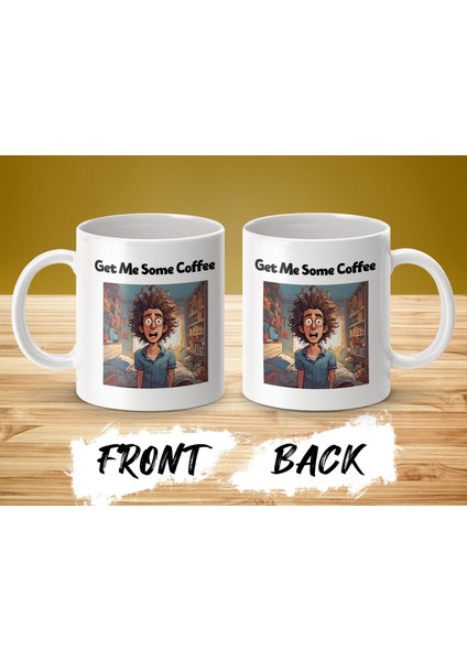 Bana Biraz Kahve Alın Anime Kupa, Anime Komik Kupa, Anime Hediye modelleri