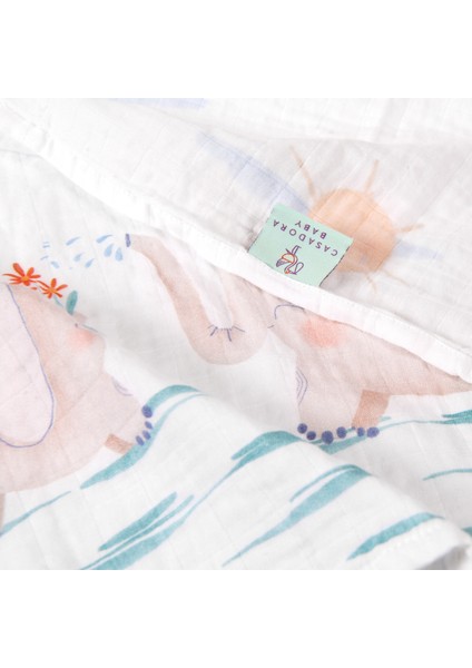 Oli Pamuk, Yıkanmış 3'lü Müslin Örtü Seti - 55X55CM modelleri