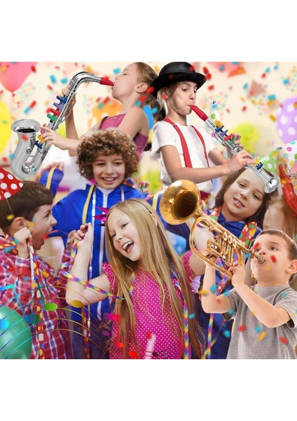 3 Adet Çocuk Müzik Aletleri Oyuncak Klarnet, Saksafon Trompet, Rüzgar ve Pirinç Müzik Aletleri Combo Bebekler Için Oynamak (Yurt Dışından) indirimleri