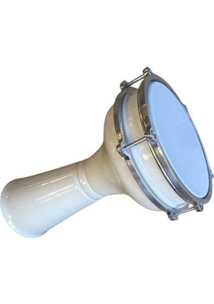 5 No Beyaz Alüminyum Darbuka