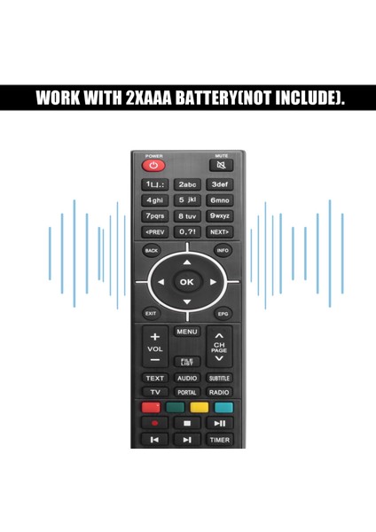 Zgemma Star Hs /H2S /H2H /h5 /h5.2s Uydu Alıcısı Combo'nun Uzaktan Kontrolü, Doğrudan Kullanım (Yurt Dışından)