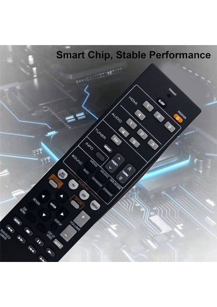 RAV523 ZJ66520 Yamaha Sinema Amplifikatörü Alıcısı Için Uzaktan Kumandayı Değiştirin RX-V571 HTR-3065 RX-V377BL YHT-1810 (Yurt Dışından) modelleri