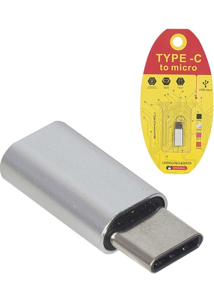 Mıcro USB To Type-C Çevirici Otg Aparat (4741)