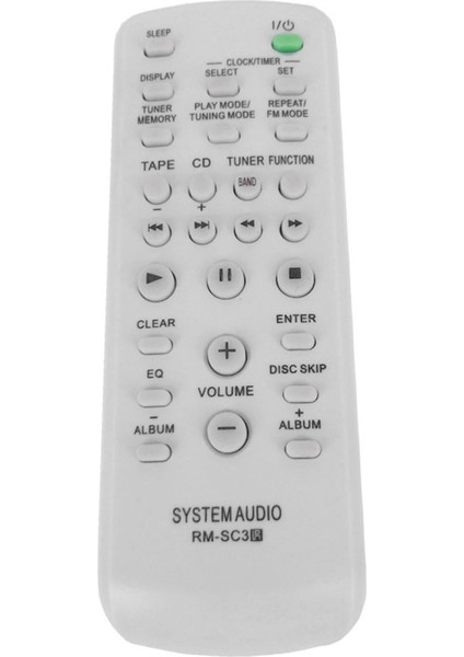 Sony CD Hıfı Sistemi Ses Uzaktan Kumanda Rm-Sc3 RM-SC30 RM-SC50 RM-SC55 MHC-RG29 MHC-RG490S CMT-EH10 Cmt-U1 Cmt-Cpz1 (Yurt Dışından)