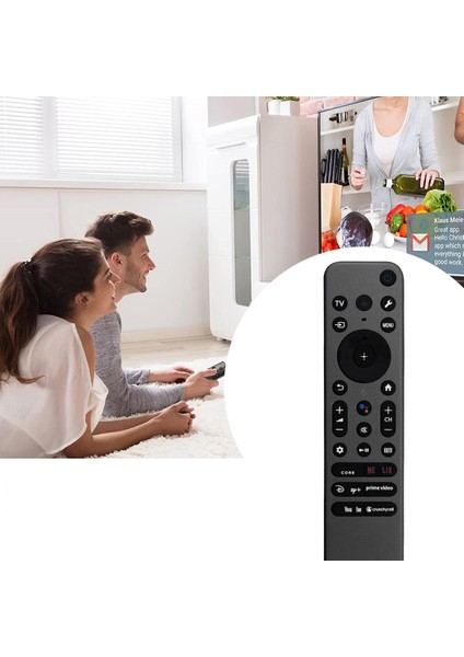 Bravıa Xr Oled/tam Dizi Led/4k Ultra Hd/qd-Oled/mini LED Serisi 2023 Tv Için Sony Tv Için RMF-TX910U Sesli Uzaktan Kumanda (Yurt Dışından) fiyatları