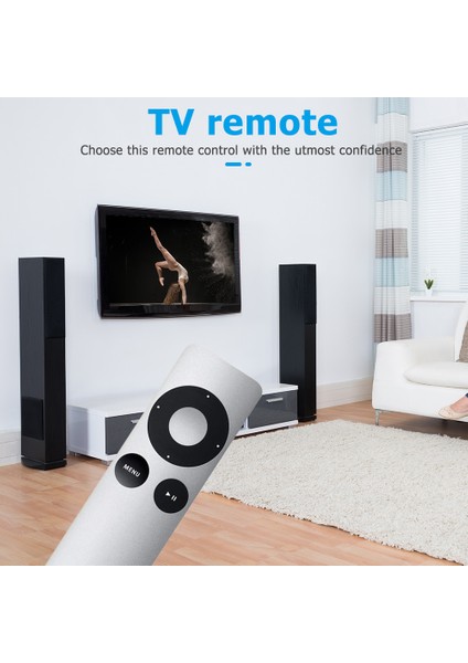 Evrensel Ir Uzaktan Kumanda Apple Tv1 Tv2 Tv3 Nesil Tv Uzaktan Kumandası Için Uyumlu A1294 A1469 A1427 A1378 Akıllı Ev (Yurt Dışından)