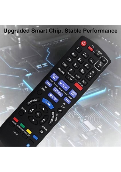 Panasonic Blu-Ray Disk Için N2QAYB000728 Uzaktan Kumandayı Değiştirin SC-BTT195 SC-BTT190 SC-BTT775 SC-BTT770 SC-BTT370 SC-BTT270 (Yurt Dışından) modelleri