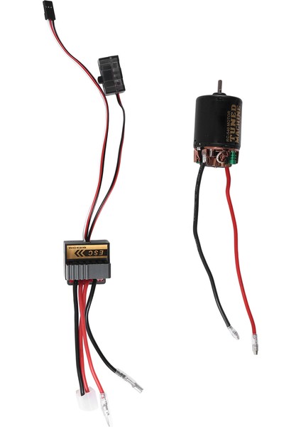 320A Esc + 540 Fırçalı Motor 55 T 1/10 Rc Araba Eksenel SCX10 Traxxas Trx4 D90 Hsp Tamiya Redcat,5 (Yurt Dışından)