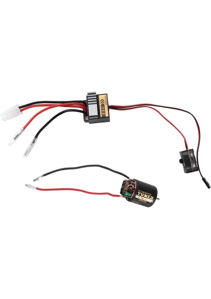320A Esc + 540 Fırçalı Motor 55 T 1/10 Rc Araba Eksenel SCX10 Traxxas Trx4 D90 Hsp Tamiya Redcat,5 (Yurt Dışından)