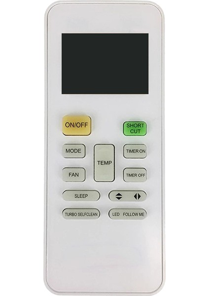 RG52A2/BGEF Mıdea Klima Kontrol Cihazı LCD Ekranlı Uzaktan Kumanda (Yurt Dışından)