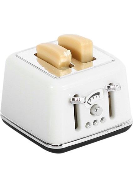 1/12 Ölçekli Dollhouse Ekmek Makinesi Tost Minyatür Dollhouse Mini Aksesuarları Sevimli Süslemeleri Tost Makinesi (Yurt Dışından)