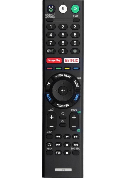 Sony Tv Için RMF-TX200P Uzaktan Kumandayı Değiştirin KD-75X9400E KD-55X9300E KD-65X9300E KD-55X8500D KD-65X9300D KD-75X9400D RMF-TX200C (Yurt Dışından)