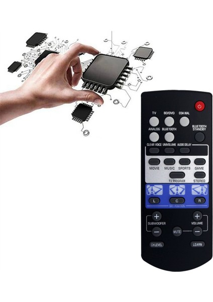 FSR82 ZK77690 Yamaha Tv Surround Sistemi SRT-1000 SRT-1000BL Sound Için Uzaktan Kumandayı Değiştirin (Yurt Dışından) indirimleri