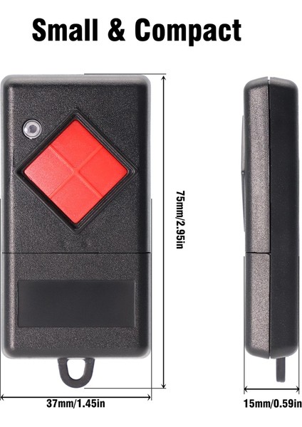 27.015 Mhz Radyo Uzaktan Kumandalı Garaj Kapısı, Dicket El Tipi Verici MAHS27-0 Için Yedek Uzaktan Kumanda (Yurt Dışından) fiyatları