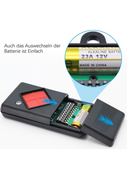 27.015 Mhz Radyo Uzaktan Kumandalı Garaj Kapısı, Dicket El Tipi Verici MAHS27-0 Için Yedek Uzaktan Kumanda (Yurt Dışından) fırsatları