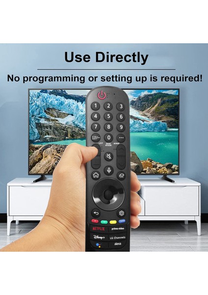 Lg Smart Tv 2022 OLED Tv Z2, G2, C2, B2, A2 QNED99, 90, 85, 80 NANO80, 75 UQ90 Için MR22GA AKB76039902 Uzaktan Kumandayı Değiştirin (Yurt Dışından) indirimleri