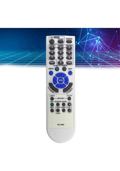 RD-469E Nec Projektör VE303X VE303 V302X V332W V302H NP-V332W NP-UM361X NP-V302X NP-UM351W NP-V302W Için Uzaktan Kumandayı Değiştirin (Yurt Dışından) fırsatları