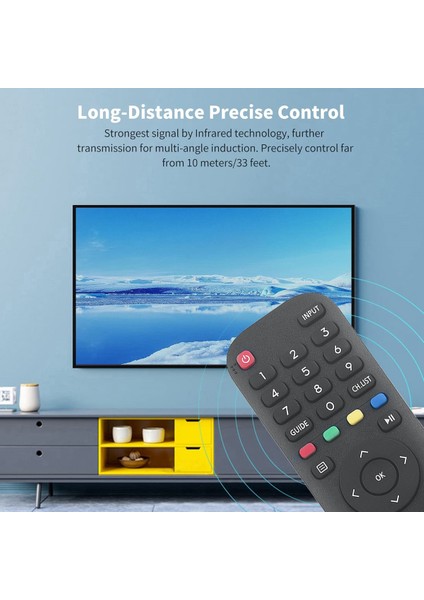 EN2J30H Hisense Vidaa Akıllı Tv Için Uzaktan Kumandayı Değiştirin 2020 32A45GV 40H5G 40A4GV 40A40GV 40A40GMV 40H55G 40A4HV (Yurt Dışından) modelleri