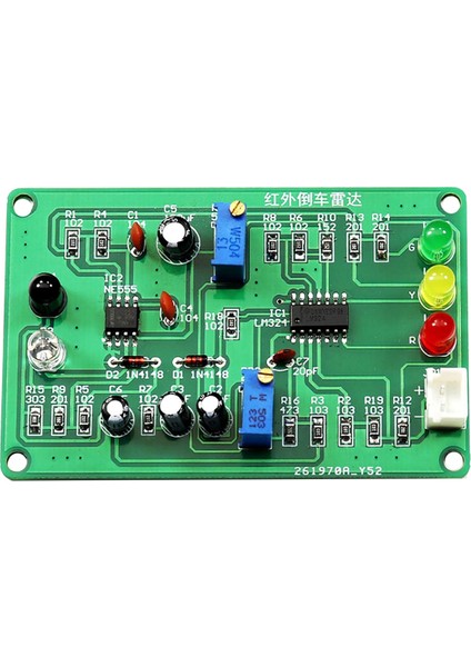 Smd Kızılötesi Geri Vites Radarı Uygulama Lehimleme Kiti Kaynak Eğitim Kurulu Arduino Dıy Için EK1950 (Yurt Dışından)