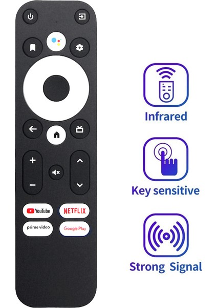 Mecool/onn Km2 Plus Için Sesli Uzaktan Kumandayı Değiştirin Mecool Km2,km2 Plus,km7 Plus,kd3, Kd5 Için Android Tv Kutusu (Yurt Dışından)