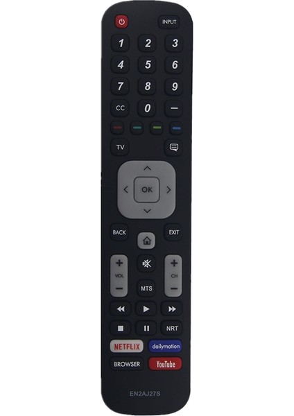 EN2AJ27S Netflix Youtube Düğmeleri ile Hisense Akıllı Tv Için Uzaktan Kumanda Değişimi Tarayıcı Kontrol Cihazı (Yurt Dışından)