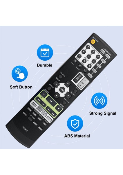 RC-645S Onkyo Ev Sinema Sistemi Için Uzaktan Kumandayı Değiştirin HT-S4100 TX-SR304 TX-SR304S HT-S4100S HTS4100 TXSR304 (Yurt Dışından)