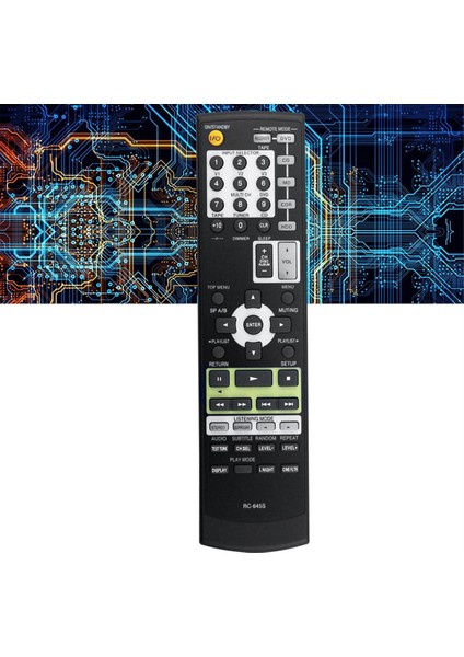 RC-645S Onkyo Ev Sinema Sistemi Için Uzaktan Kumandayı Değiştirin HT-S4100 TX-SR304 TX-SR304S HT-S4100S HTS4100 TXSR304 (Yurt Dışından)