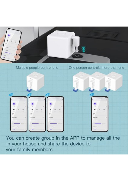 Fingerbot Plus Akıllı Anahtar Botu Fingerbot Plus Basmalı Düğme Akıllı Ev Akıllı Yaşam Uygulama ile Ses Kontrolü (Yurt Dışından) indirimleri