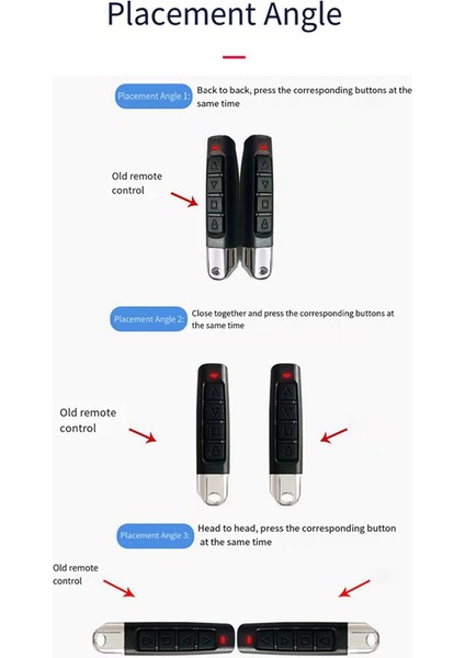2 Adet 433MHZ Kopya Uzaktan Kumanda Araba Anahtarı Garaj Kapısı Açacağı Kopya Uzaktan Kumanda 4 Tuşlu Kablosuz Kumanda Alıcısı (Yurt Dışından) indirimleri