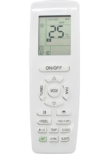 YAP1F Gree Için Klima Uzaktan Kumanda YAP1F Ev Isıtma ve Soğutma Fonksiyonu Yedek Uzaktan Kumanda (Yurt Dışından)
