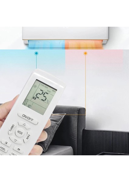 YAP1F Gree Için Klima Uzaktan Kumanda YAP1F Ev Isıtma ve Soğutma Fonksiyonu Yedek Uzaktan Kumanda (Yurt Dışından) modelleri