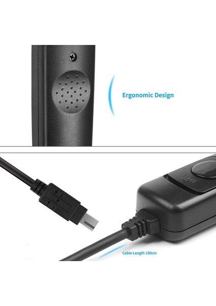 Shoot Mc-Dc2 Uzaktan Deklanşör Nikon Kablolu Deklanşör Tetikleyici Nikon D90 D600 D3200 D3300 D5000 D5100 D5200 D5300 D7000 Dijital Slr Kameralar (Yurt Dışından) modelleri