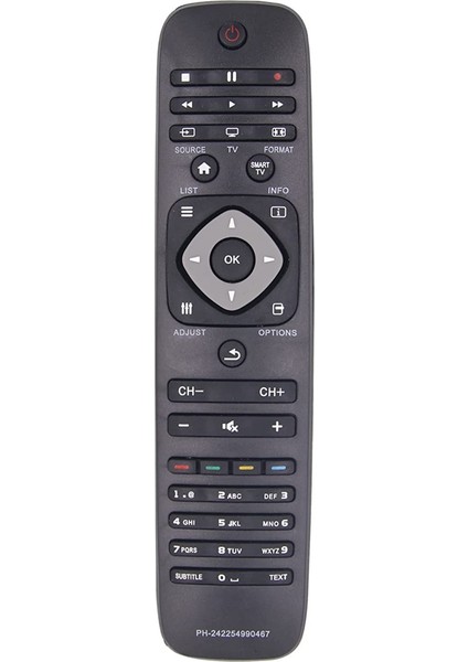 Philips Uzaktan Kumanda Için Yedek, Philips Için Evrensel Uzaktan Kumanda 40PFL5007H/12 40PFL5007K/12 40PFL5007T/12 (Yurt Dışından)