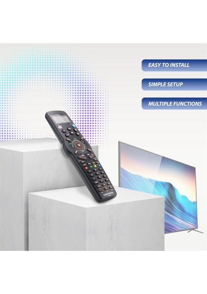 Chunghop RM991 Akıllı Evrensel Uzaktan Kumanda Çok Işlevli Öğrenme Uzaktan Kumandası Tv/txt,dvd Cd,vcr,sat/kablo ve A/c Için (Yurt Dışından) fırsatları