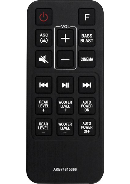 AKB74815396 Lg Sound SJ4R SJ4Y SJ4Y-S Uzaktan Kumandası Için Uzaktan Kumandayı Değiştirin (Yurt Dışından)