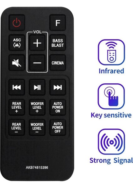 AKB74815396 Lg Sound SJ4R SJ4Y SJ4Y-S Uzaktan Kumandası Için Uzaktan Kumandayı Değiştirin (Yurt Dışından) fiyatları