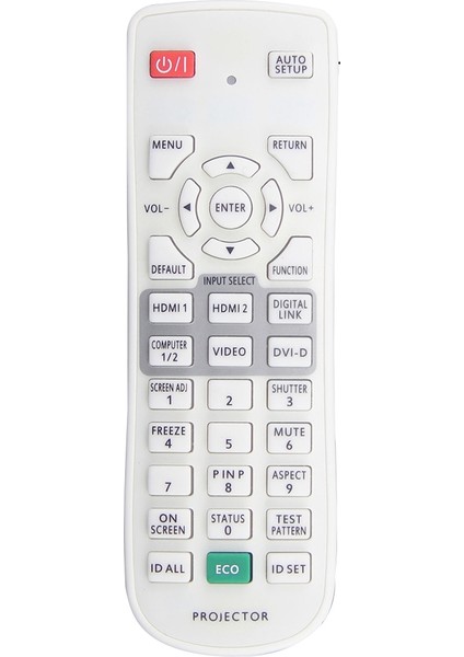 Panasonic Projektör PT-SLX16K/SLZ77C/CL/SLW65C/CL/SLZ69C/CL Için Uzaktan Kumandayı Değiştirin (Yurt Dışından)
