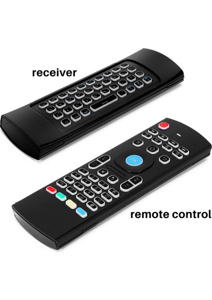 Android Tv Kutusu Için Hava Fare, Mini Kablosuz Klavye Rgb Arkadan Aydınlatmalı Mx3 Pro Ir Öğrenme ile Hava Uzaktan Fare Kontrolü (Yurt Dışından) fırsatları