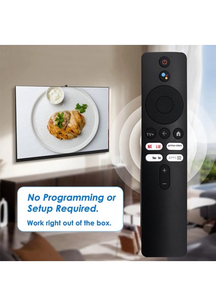 Xiaomi Mı Tv L55M6-ESG / L55M6-ARG / Mdz-24-Aa / Mdz-24-A /tv Çubuk Için Xmrm-M3 Sesli Uzaktan Kumandayı Değiştirin (Yurt Dışından) modelleri