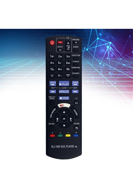 N2QAYB001167 Panasonic 4K Blu-Ray Oynatıcı DMP-UB200 Için Değiştirilmiş Uzaktan Kumanda (Yurt Dışından) modelleri