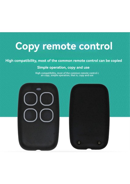 Çoklu Frekanslı 433MHZ Kablosuz Uzaktan Kumanda Kepenk Kapı ve Garaj Kapısı Için Kopya Uzaktan Kumanda (Yurt Dışından) fiyatları