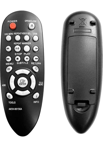 Samsung DVD AK59-00156A DVDE360 Uzaktan Kumanda Için Yedek Uzaktan Kumanda (Yurt Dışından)