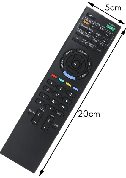 Bravıa Serisi Evrensel Için Sony RM-ED022 RMED022 Tv Için Yedek Uzaktan Kumanda (Yurt Dışından) modelleri