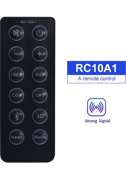RC10A1 Edifier B3 Ses Hoparlör Sistemi Için Yedek Uzaktan Kumanda (Yurt Dışından) modelleri