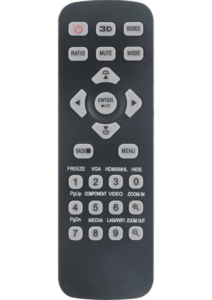 Acer Projektör P1250 T-2501 P1150 AS329 DX120 BS-020D810D MF-220T Için Uzaktan Kumandayı Değiştirin (Yurt Dışından)