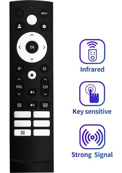 ERF3S90H Hisense Akıllı Tv 50A6H 50A65H 43A6H 43A65H Için Uzaktan Kumandayı Değiştirin (Yurt Dışından) fiyatları