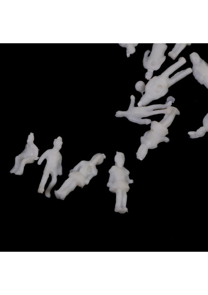 Model Insan Figürleri Ölçek 1:200 Paket Yaklaşık 100 Adet Beyaz Karışık Stil (Yurt Dışından) fiyatları