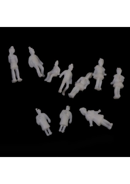 Model Insan Figürleri Ölçek 1:200 Paket Yaklaşık 100 Adet Beyaz Karışık Stil (Yurt Dışından) fırsatları