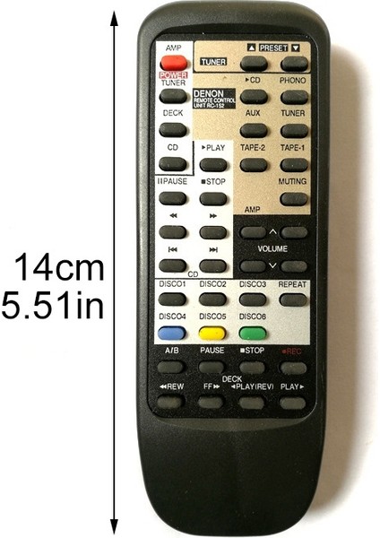 Denon Av Oynatıcı RC-152 CD Uzaktan Kumanda Için PMA-735R PMA-880R (Yurt Dışından)