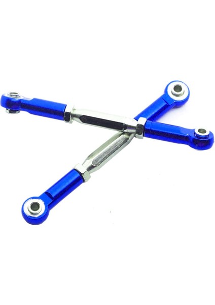 2 Adet Metal Ayarlanabilir Direksiyon Bağlantı Servo Bağlantı Çekme Çubuğu Traxxas Slash 4x4 5807 HQ727 1/10 Rc Araba Yükseltilmiş Parçalar, 3 (Yurt Dışından) modelleri